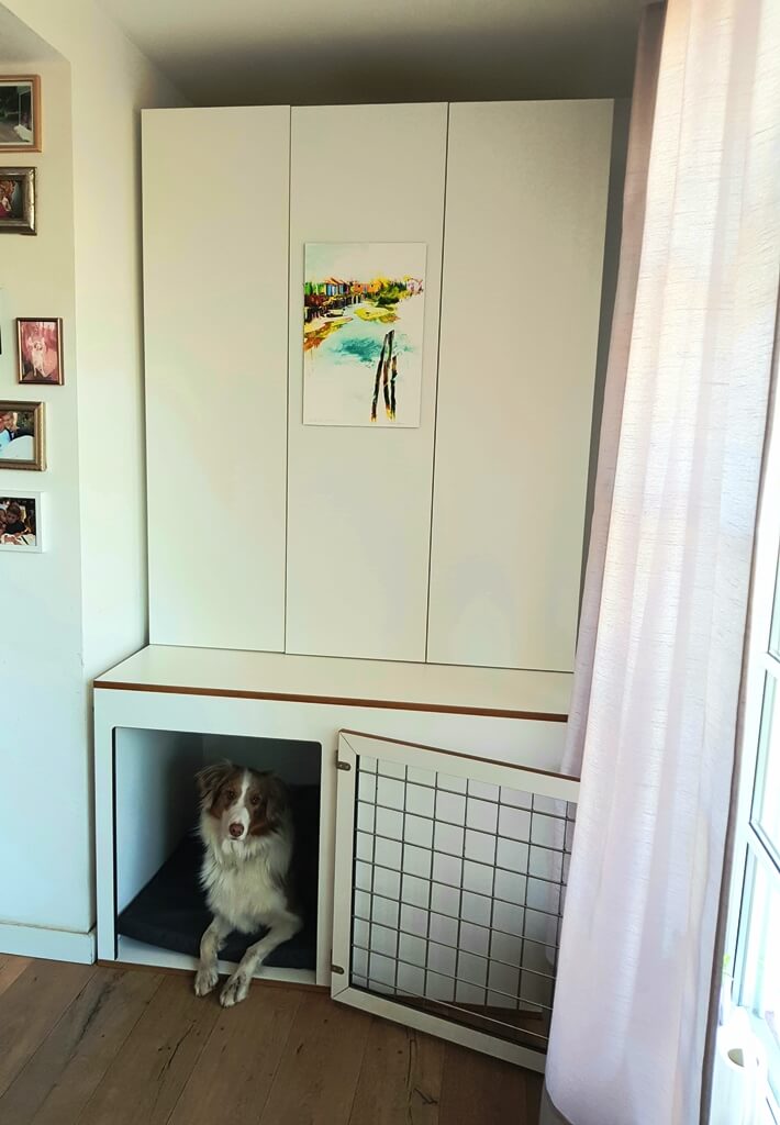 Hundebox Weiß Möbeltischler Köln